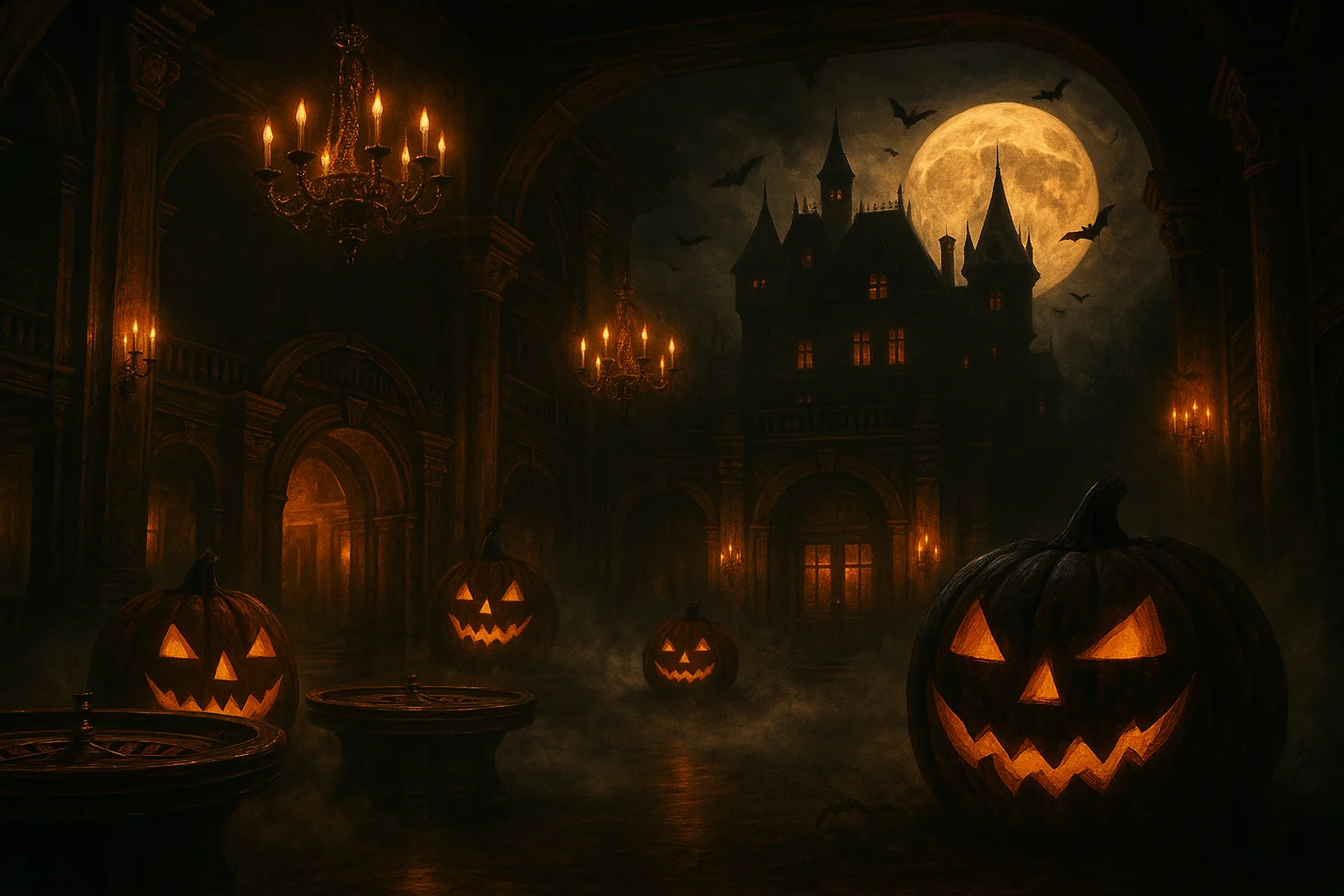 Haunted mansion hero